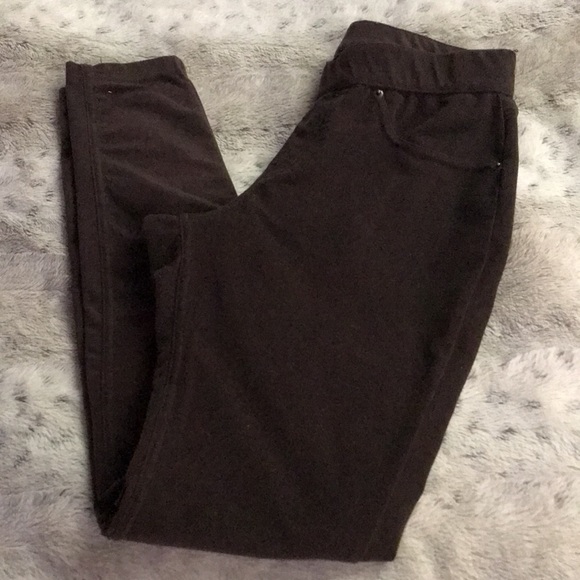 Brown Jeggings With Pockets